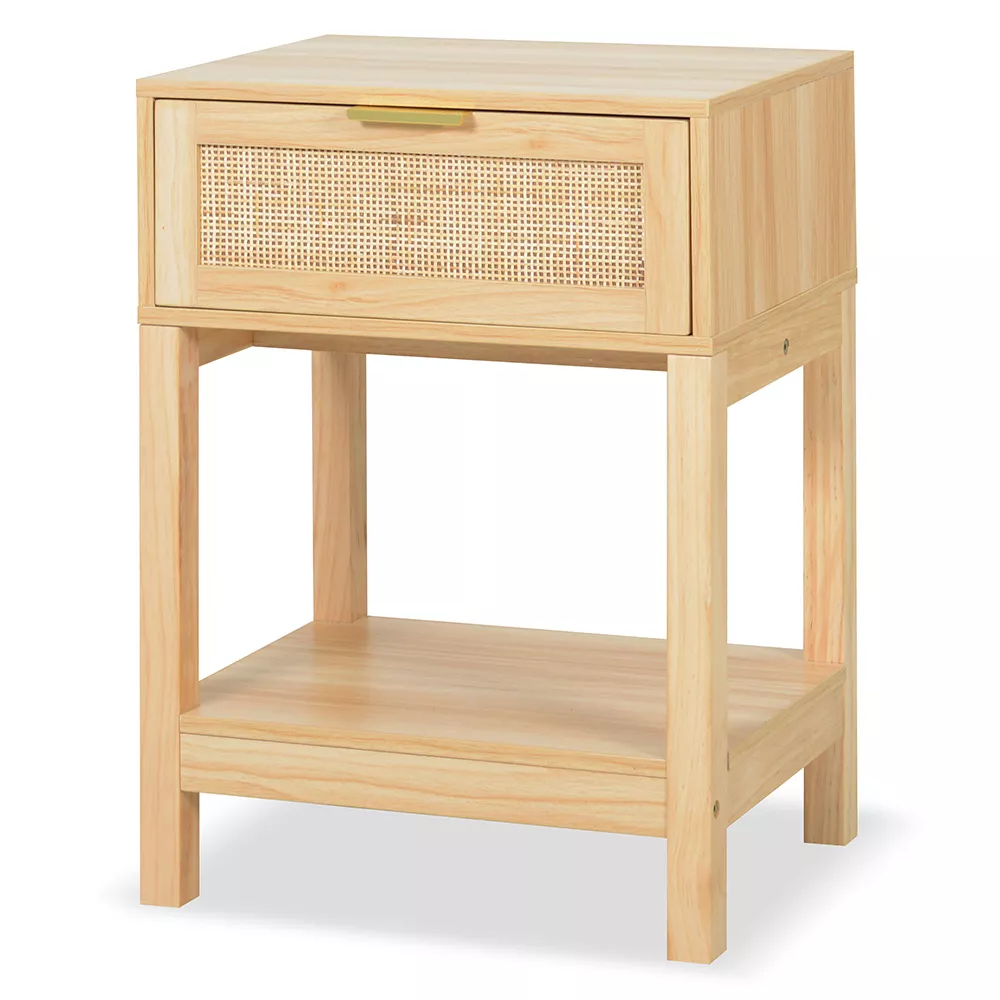 Nyla Rattan Bedside Table