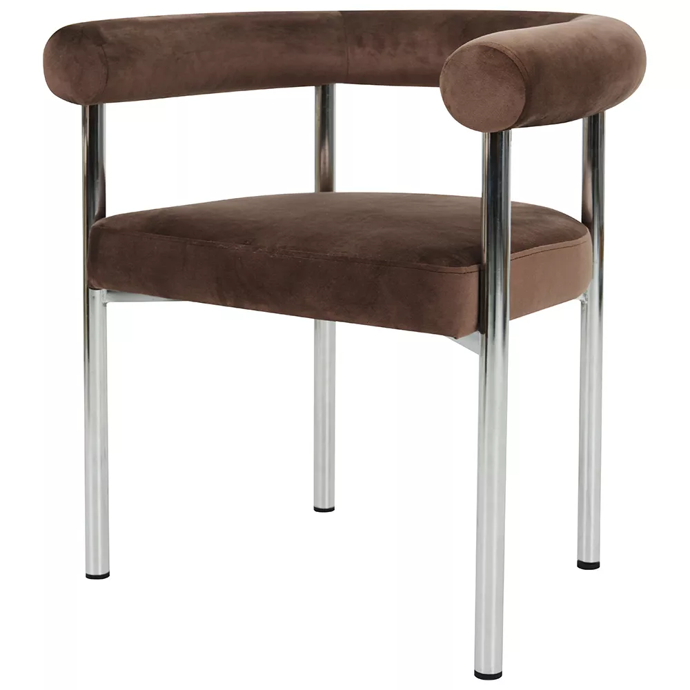 Charlie Occasional Chair  OAK/CHOCO